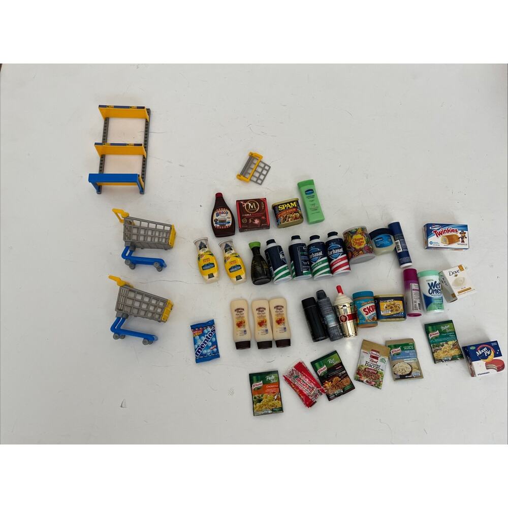 HUGE LOT OF Zuru Surprise FOOD Mini Brands Grocery, Toys & Takeout Foods Lot